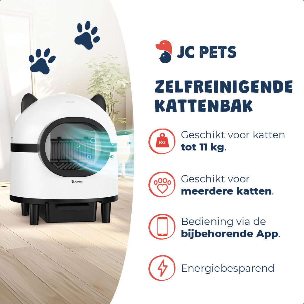 Automatische kattenbak